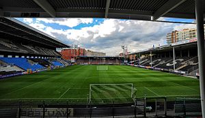 Das Stade du Pays de Charleroi im Juli 2015