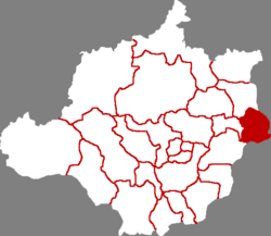 Location in Baoding