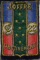 insigne du CJF 22 (2e modèle)