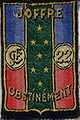 Insigne du CJF 22 (2e modèle).