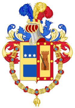 Antonio Cánovas del Castillos våpenskjold
