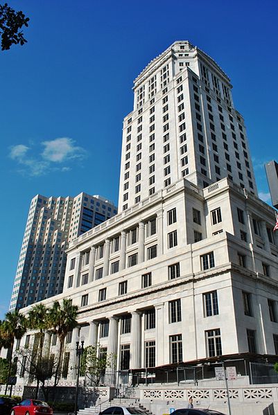 Dade County Courthouse in Miami, Florida