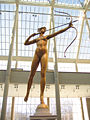 Bronzestatue der Diana im Metropolitan Museum of Art, New York City