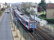 Rame automotrice Z 20900 en direction de Paris.