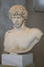 The second, damaged bust in exhibition.