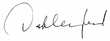 Signature de Patricio Aylwin