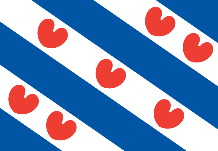 Flag of Friesland - A Northern Province of the Netherlands - Wikipedia