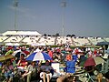 A view from the main stage of the park in the late afternoon of the event.