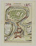 Джакомо Кантеллі да Віньола. План Кам'янця-Подільського, 1684 рік