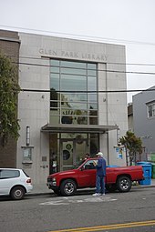 Exterior of the Glen Park Branch Library