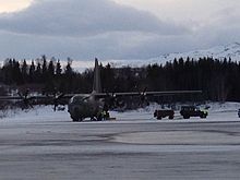 Royal Norwegian Air Force Lockheed C-130 Hercules at Evenes Hercules Military Aircraft (12272831335).jpg
