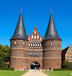 Skyline of Lübeck