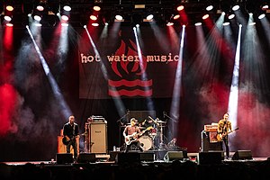 Hot Water Music performing live