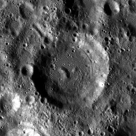 Снимок зонда Lunar Reconnaissance Orbiter.