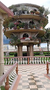 Reproduction des jardins dans le Parc Jaime Duque (es), Colombie.