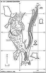 Plan jaskini