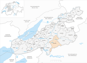 Karte von Frienisberg