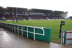 Der Kingston Park in Newcastle