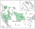 Karte vom West Antarctic Rift