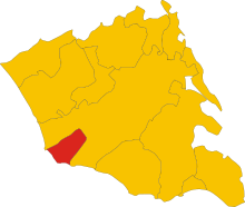 Localisation de Santa Croce Camerina