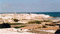 Whitewashed coral stone city of Merca Marka,Somalia.jpg