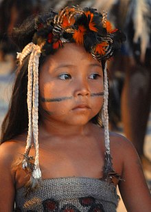 Indigenous girl of the Terena tribe Menina da etnia Terena.jpg