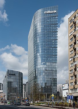 Башня банка в г. Варшава