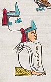 Moctezuma II in the Codex Mendoza