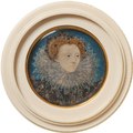 Miniature of Elizabeth I, c. 1586–87, Nationalmuseum, Stockholm.