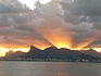 Pôr-do-sol no Maciço da Tijuca, Rio de Janeiro