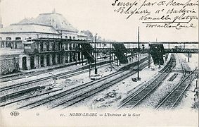 1910年扩建后的车站，1915年以前拍摄