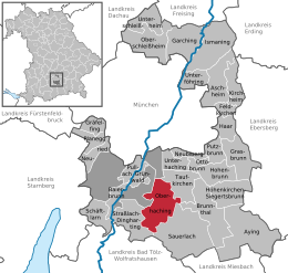 Oberhaching - Localizazion