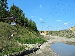 Pískovna v Žizníkově na východním okraji České Lípy