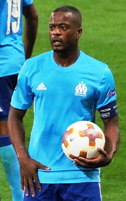 Evra a Marseille színeiben 2017-ben