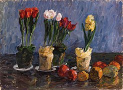 Paul Burman. Still Life (Flowers) (1916)