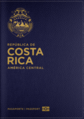 Pasaporte costarricense emitido en 2022
