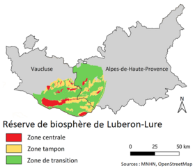 Image illustrative de l’article Réserve de biosphère du Luberon-Lure