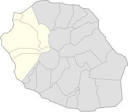 Location of Saint-Paul in Réunion