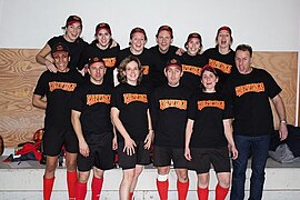 Équipe Softball en 2010