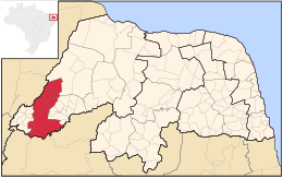 Pau dos Ferros – Mappa