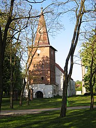 Die ev.-luth. Kirche Rusnė (Ruß) im Jahre 2007