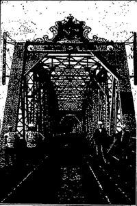 Железнодорожный мост в Чарджуе через Аму-Дарью