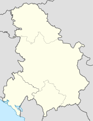 Location map Serbia and Montenegro