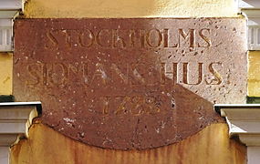 Minnetavle på Stockholms sjömanshus