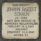 Stolpersteine Bodenheim Schaun Johann Babtist.jpg