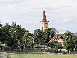 Strážiště s kostelem sv. Václava