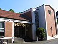 De in 1961 geopende nieuwe synagoge in Münster