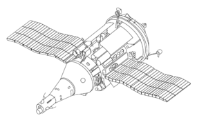 Soviet TKS crew delivery/cargo ship