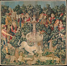 Tapestry of the Hunt of the Unicorn