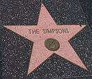 2000 erhielten die Simpsons einen Stern auf dem Hollywood Walk of Fame
